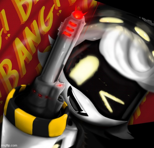 BANG! BANG! (Art by NipAbag) | made w/ Imgflip meme maker