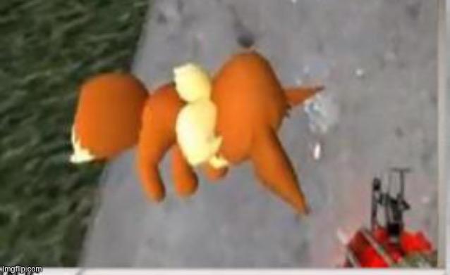 Ded | image tagged in dead eevee | made w/ Imgflip meme maker