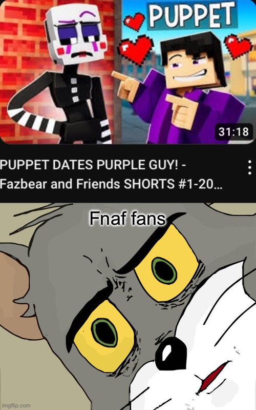 Fnaf fans | image tagged in memes,unsettled tom,fnaf | made w/ Imgflip meme maker