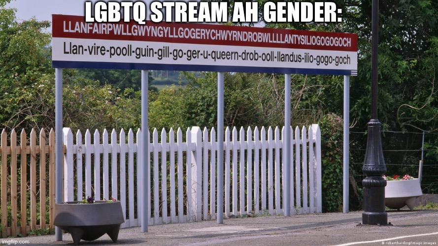 LGBTQ STREAM AH GENDER: | made w/ Imgflip meme maker