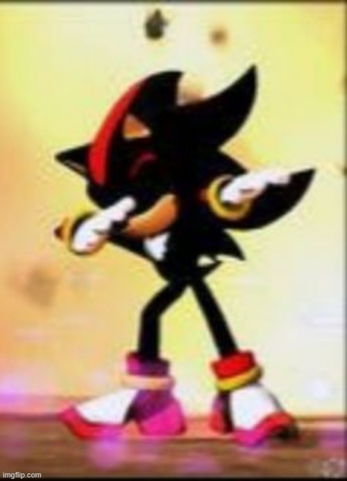 shadow dab | image tagged in cringe worthy | made w/ Imgflip meme maker