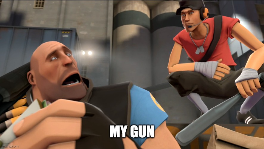 Yo what's up ? | MY GUN | image tagged in yo what's up | made w/ Imgflip meme maker