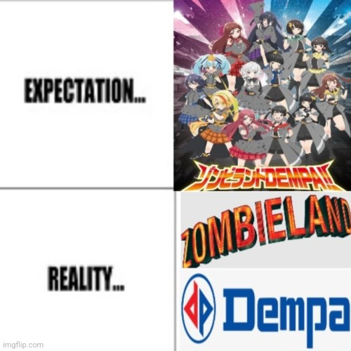 Zombie Land DEMPA!! being mistaken for a Sharp X68000 graphics styled retraux game based on Zombieland movies? By Toutatis! | image tagged in gaming,expectation vs reality,retro,mistake | made w/ Imgflip meme maker