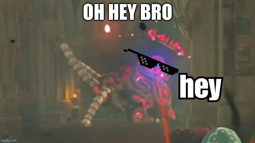 hey bro!! | OH HEY BRO | image tagged in guardian hey | made w/ Imgflip meme maker