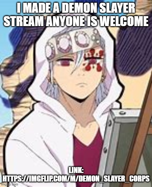 uzui (academy) | I MADE A DEMON SLAYER STREAM ANYONE IS WELCOME; LINK: HTTPS://IMGFLIP.COM/M/DEMON_SLAYER_CORPS | image tagged in uzui academy | made w/ Imgflip meme maker