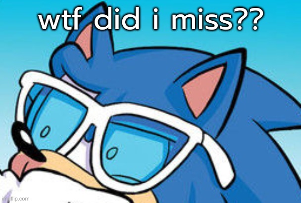whats this about comment bans?? | wtf did i miss?? | image tagged in sonic confused | made w/ Imgflip meme maker
