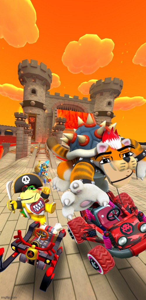 MKT Man Bowser Face TOUR 2023. | image tagged in mario kart | made w/ Imgflip meme maker