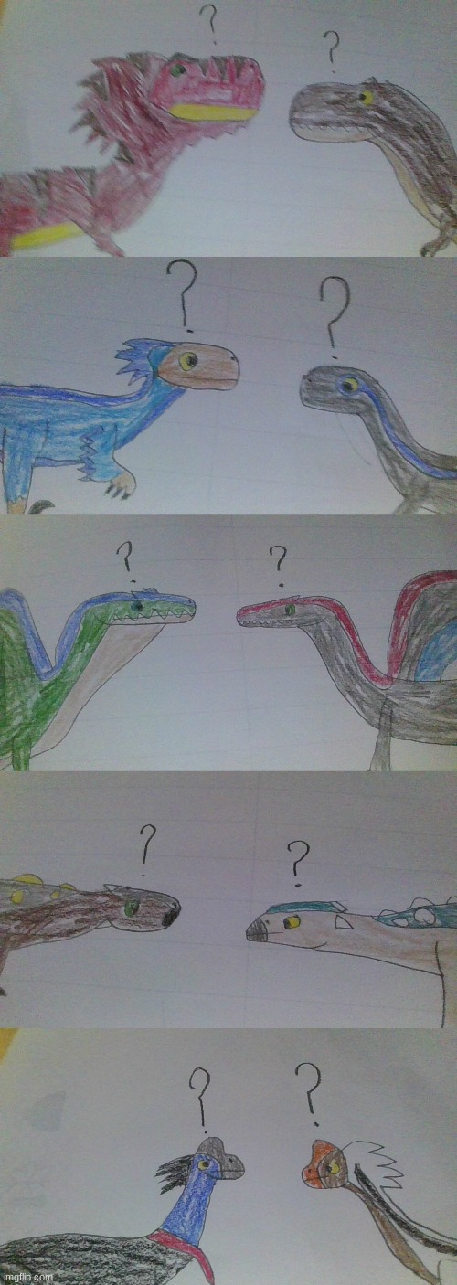 Tyrex's gang meets their JP/W Counterparts | made w/ Imgflip meme maker