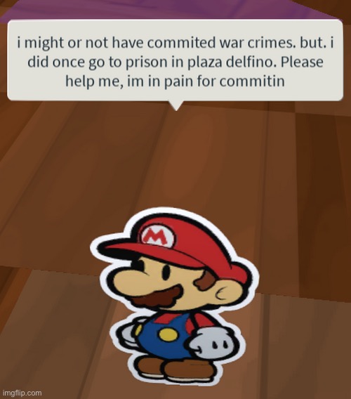 image tagged in paper mario | made w/ Imgflip meme maker