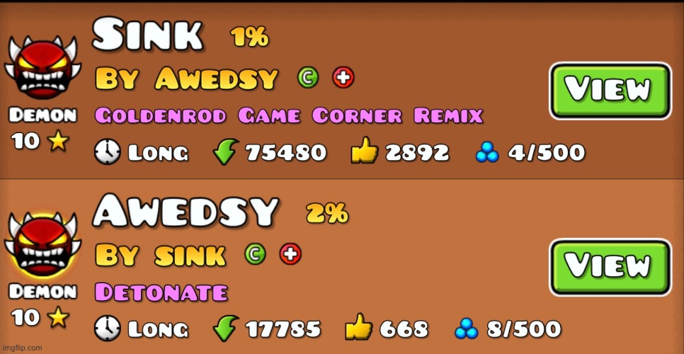 Anybody notice something about these 2? | image tagged in gaming,hold up,memes,geometry dash | made w/ Imgflip meme maker