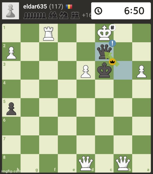 Get destroyed bozo (I should not of won this lmao) | image tagged in chess | made w/ Imgflip meme maker