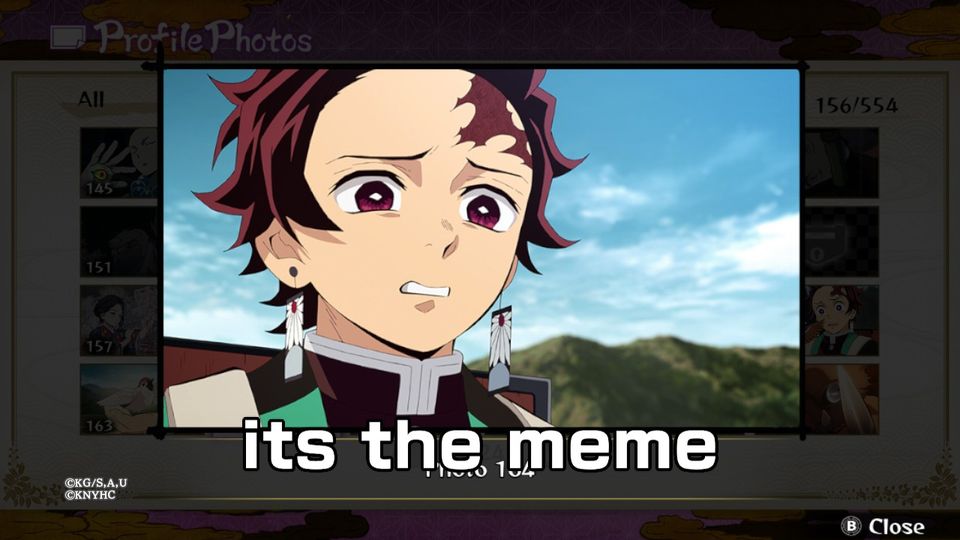 High Quality iconic tanjiro Blank Meme Template