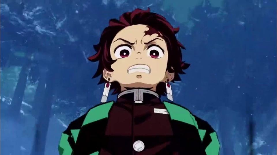 tanjiro pissed Blank Meme Template