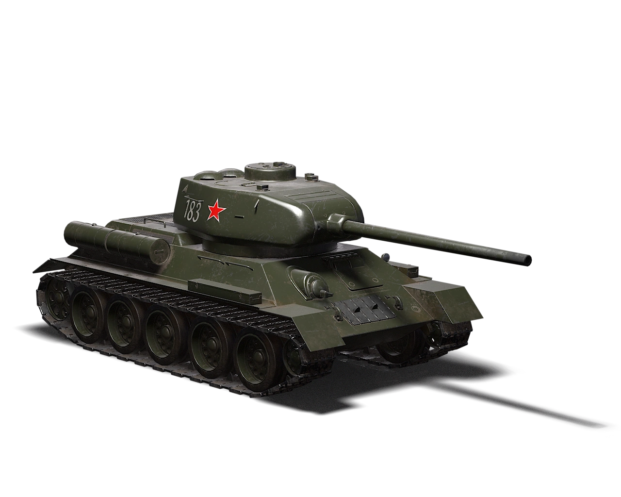 High Quality T-34 Tank Blank Meme Template