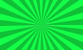 High Quality Radial Rays (Green) Blank Meme Template