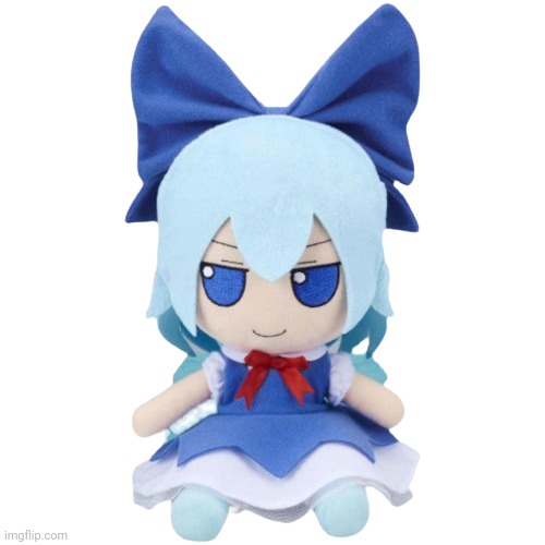 Cirno fumo | image tagged in cirno fumo | made w/ Imgflip meme maker