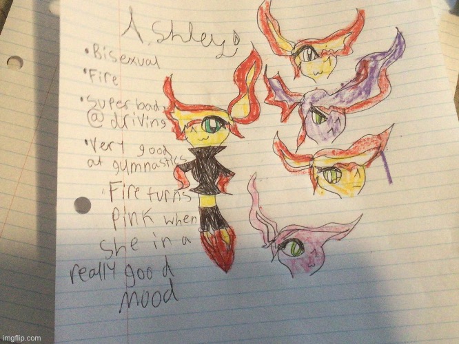 Another Elementals oc yay | image tagged in ashley,elemental oc | made w/ Imgflip meme maker
