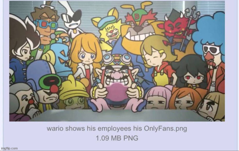 i love wariowar | made w/ Imgflip meme maker