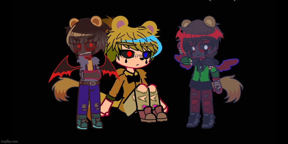 FNaF Gacha: SHADOW FREDDY e Golden Freddy