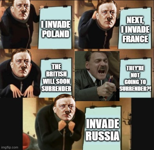 Der Fuhrer Plan | image tagged in history memes | made w/ Imgflip meme maker