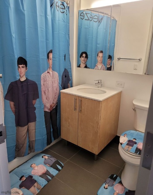 bathroom reveallll | made w/ Imgflip meme maker