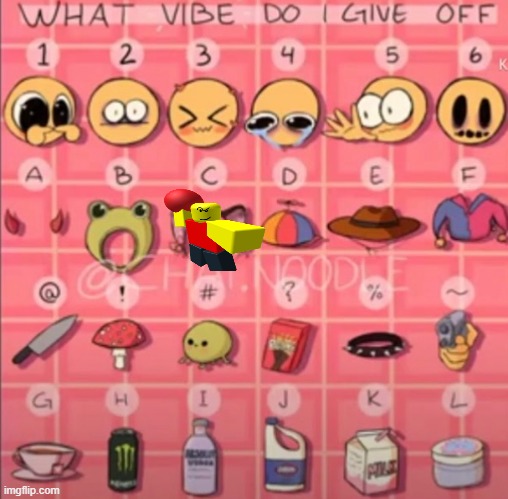 What vibe do I give off? | image tagged in what vibe do i give off | made w/ Imgflip meme maker