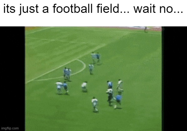 you know you know | its just a football field... wait no... | image tagged in people who don't know vs people who know | made w/ Imgflip meme maker