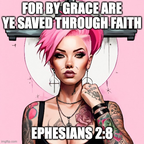 Jesus Saves | FOR BY GRACE ARE YE SAVED THROUGH FAITH; EPHESIANS 2:8 | image tagged in jesus,jesus christ,salvation,christianity | made w/ Imgflip meme maker