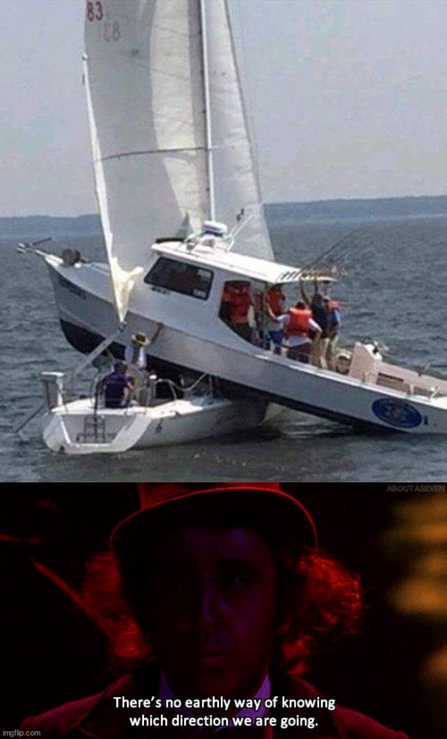 image tagged in there's no earthly way of knowing which direction we are going | made w/ Imgflip meme maker