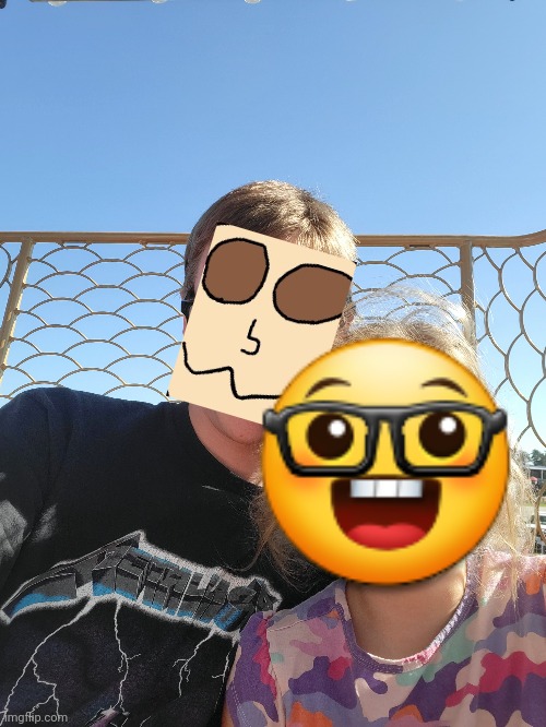 Le me and sister | made w/ Imgflip meme maker