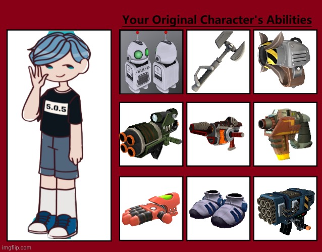 Twelve volt character card | image tagged in ocs | made w/ Imgflip meme maker