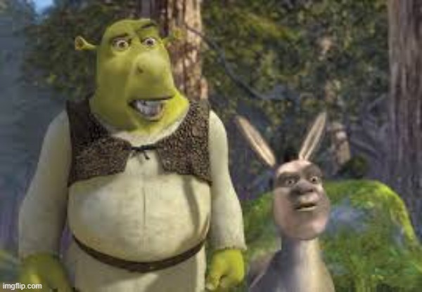 shronkey | image tagged in shrek donkey,shrek,donkey from shrek | made w/ Imgflip meme maker