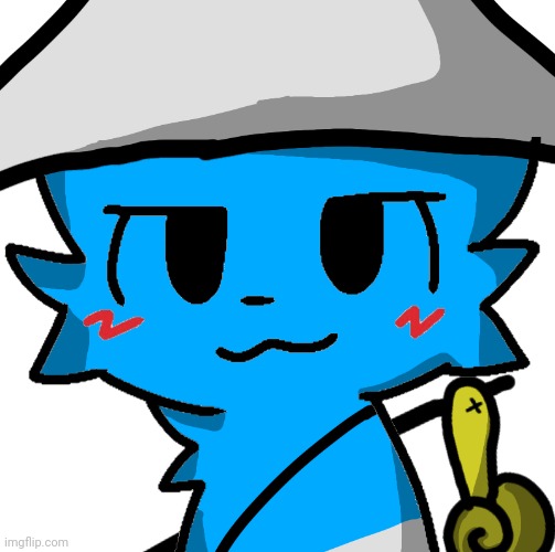 Smurf furry | image tagged in just for fun | made w/ Imgflip meme maker