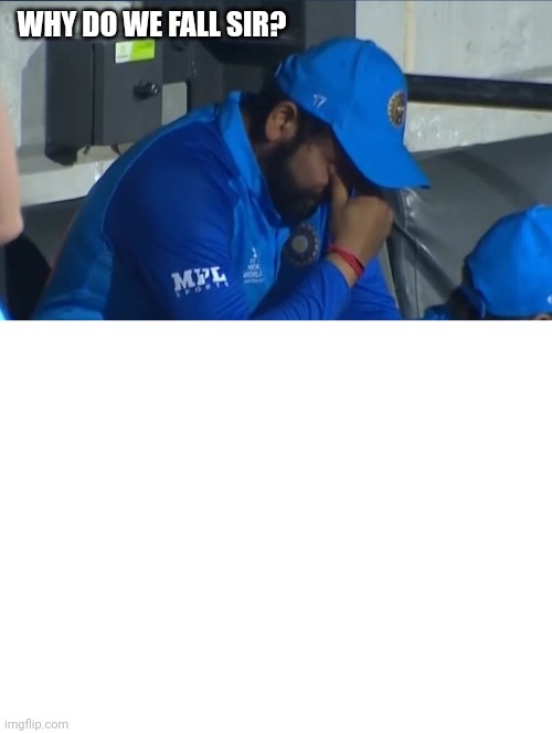 WHY DO WE FALL SIR? | made w/ Imgflip meme maker