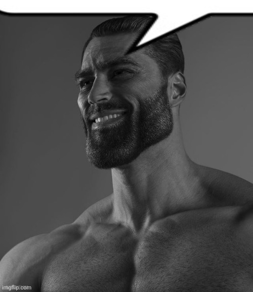 Giga Chad | image tagged in giga chad | made w/ Imgflip meme maker