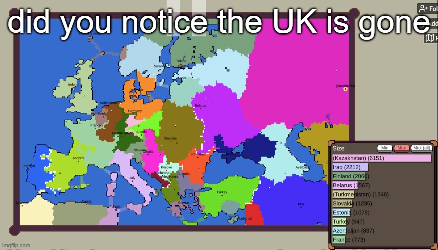 in other news, can we give owner to space fanatic | did you notice the UK is gone | made w/ Imgflip meme maker
