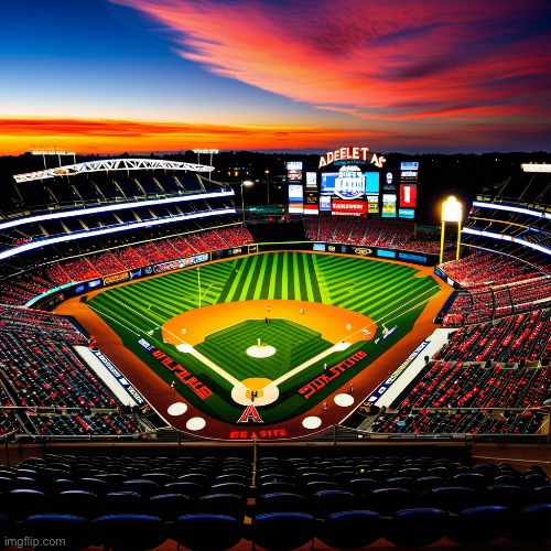 Brightly Sunlit Home Team Baseball Dugout With View Of Away