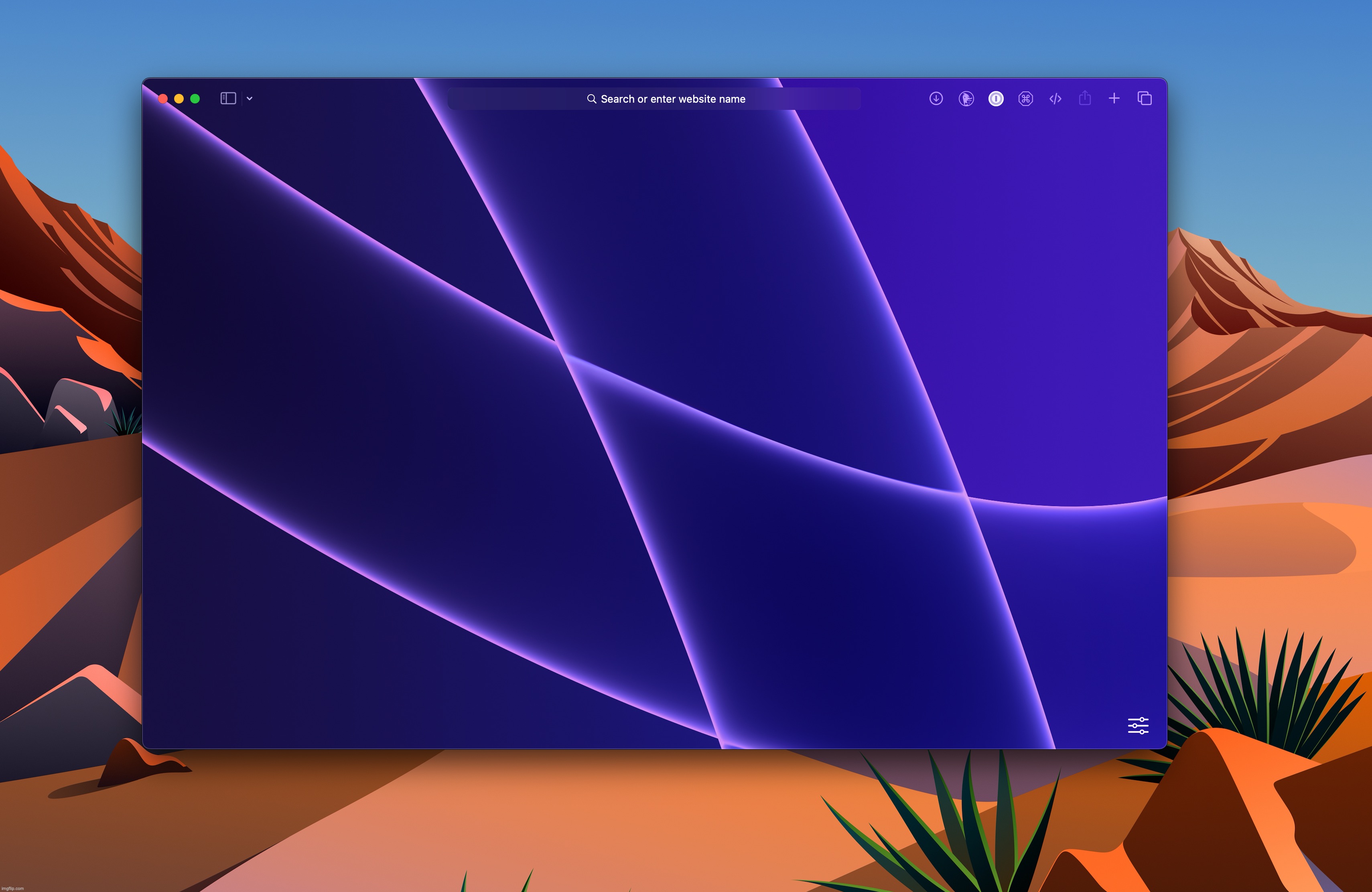 rate the desktop (ignore safari) | made w/ Imgflip meme maker