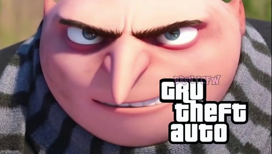Gru Theft Auto.mp3 | made w/ Imgflip meme maker