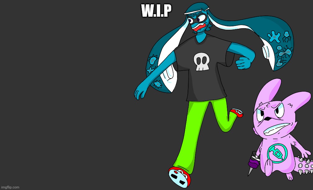 This is a work in progress  btw | W.I.P | made w/ Imgflip meme maker
