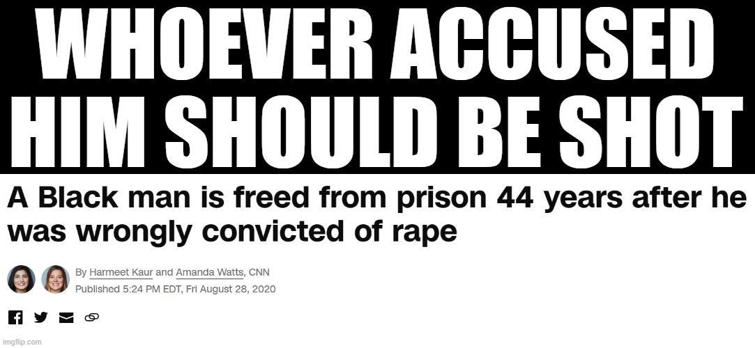 WHOEVER ACCUSED HIM SHOULD BE SHOT | made w/ Imgflip meme maker