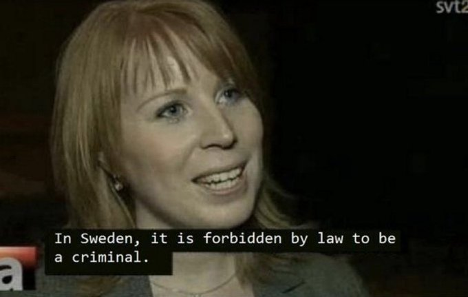 High Quality sweden logic Blank Meme Template