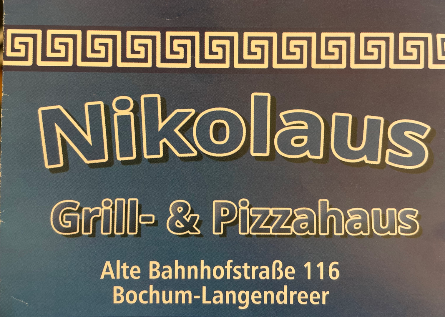 Nikolaus Pizza Haus Blank Meme Template