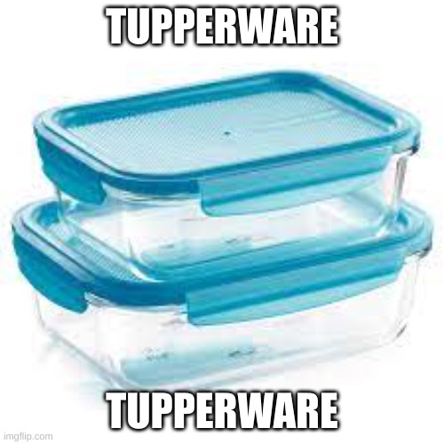 TUPPERWARE; TUPPERWARE | made w/ Imgflip meme maker