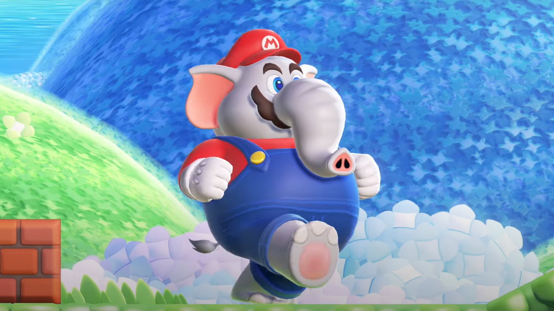 High Quality Mario elephant Blank Meme Template