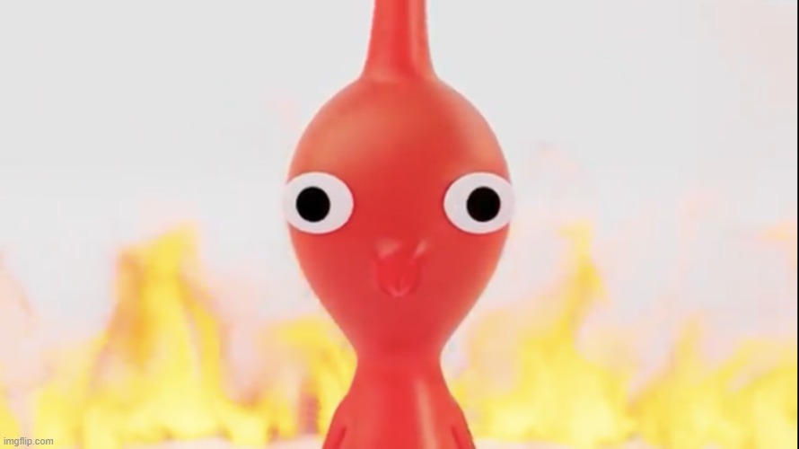 Red pikmin | image tagged in red pikmin | made w/ Imgflip meme maker