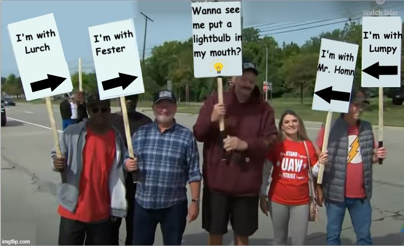 I'm with Fetterman | image tagged in fetterman,protest,uaw,democrats,fester,dems | made w/ Imgflip meme maker
