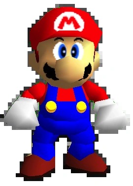 n64 mario Blank Meme Template