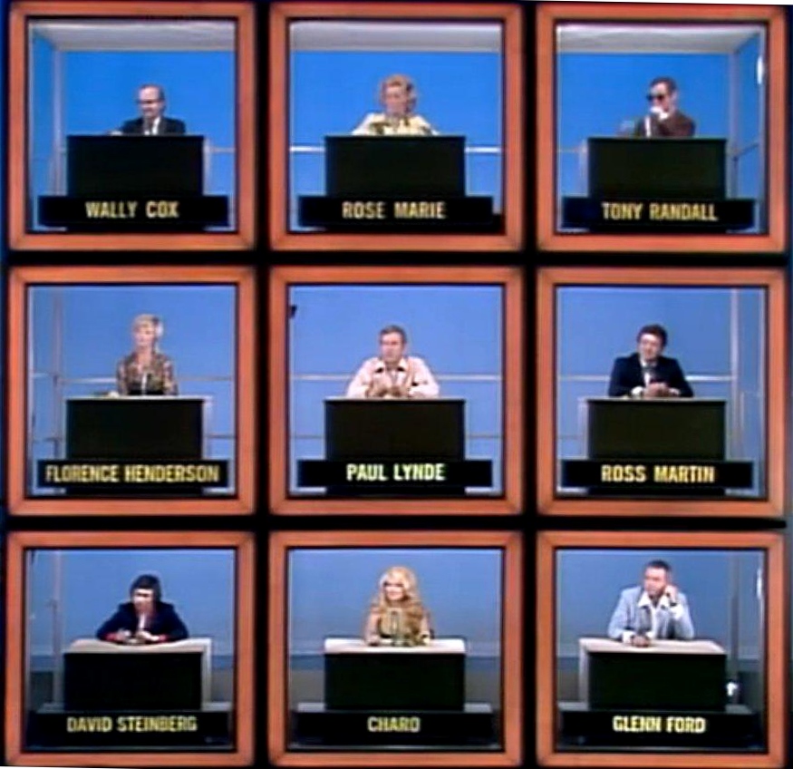 High Quality Hollywood Squares Blank Meme Template