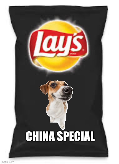 Lays Do Us A Flavor Blank Black | CHINA SPECIAL | image tagged in lays do us a flavor blank black | made w/ Imgflip meme maker